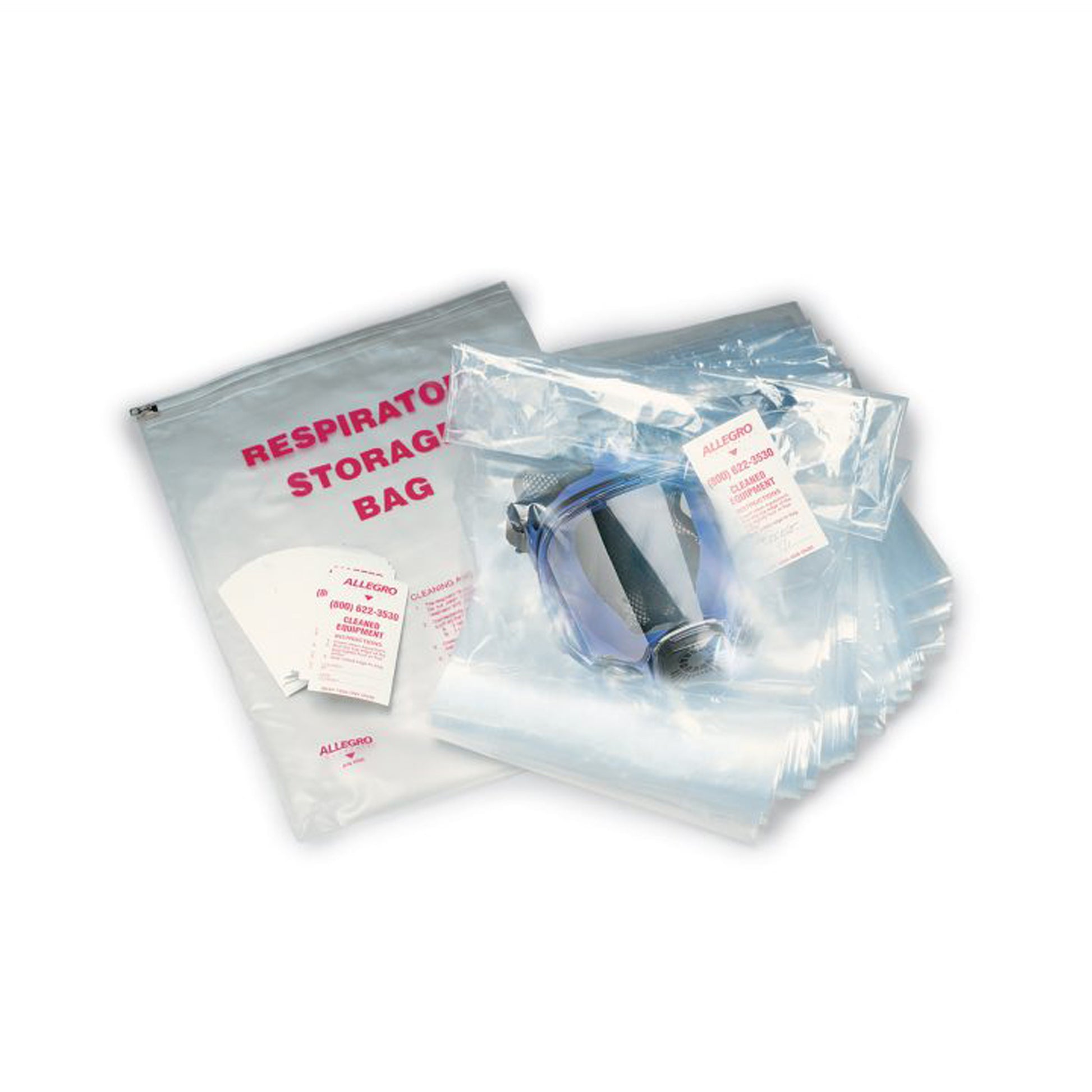 Allegro Industries Disposable Respirator Storage Bags