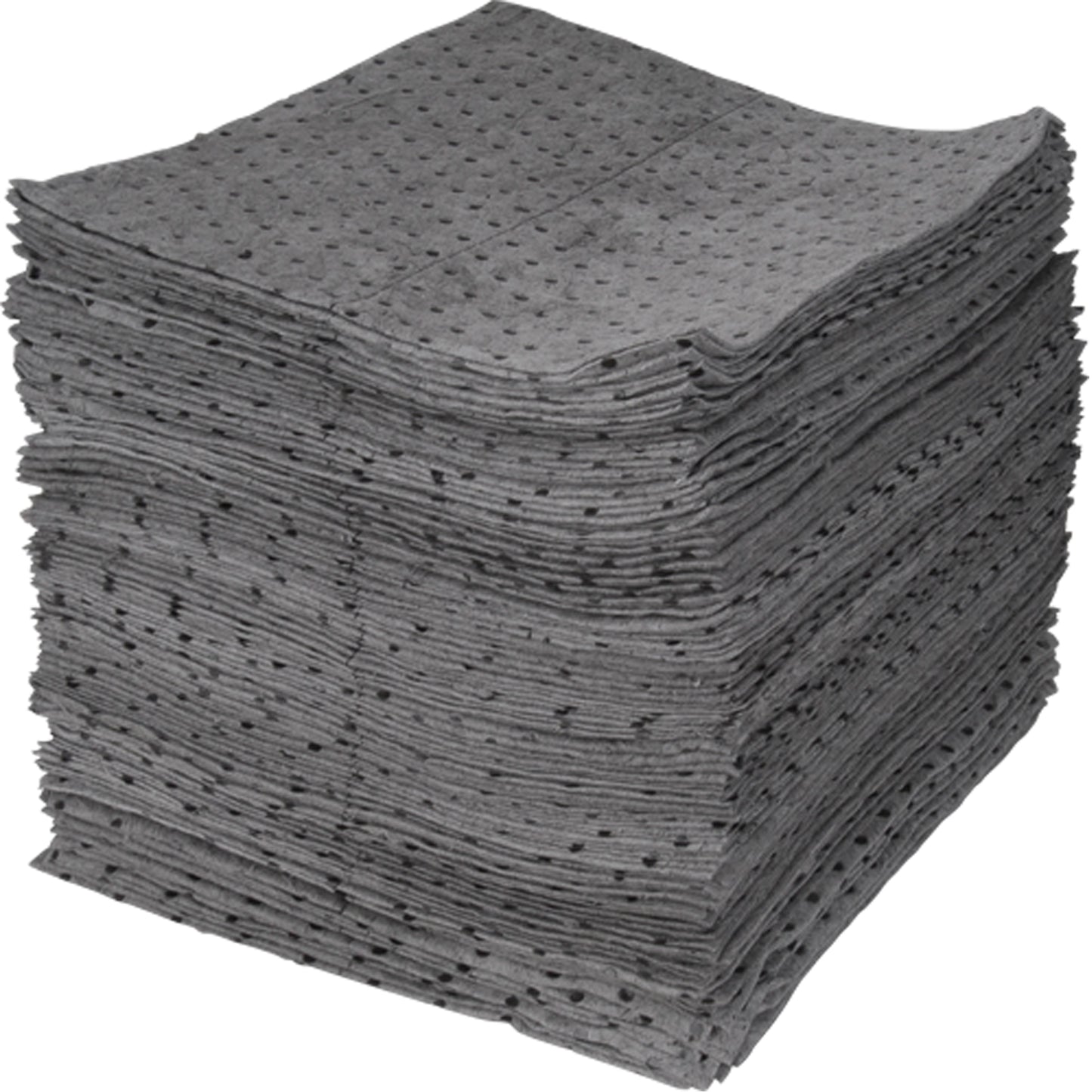 Zenith Safety Products Bonded Sorbent Pads, Universal, 15" x 18", 25 gal. Absorbancy