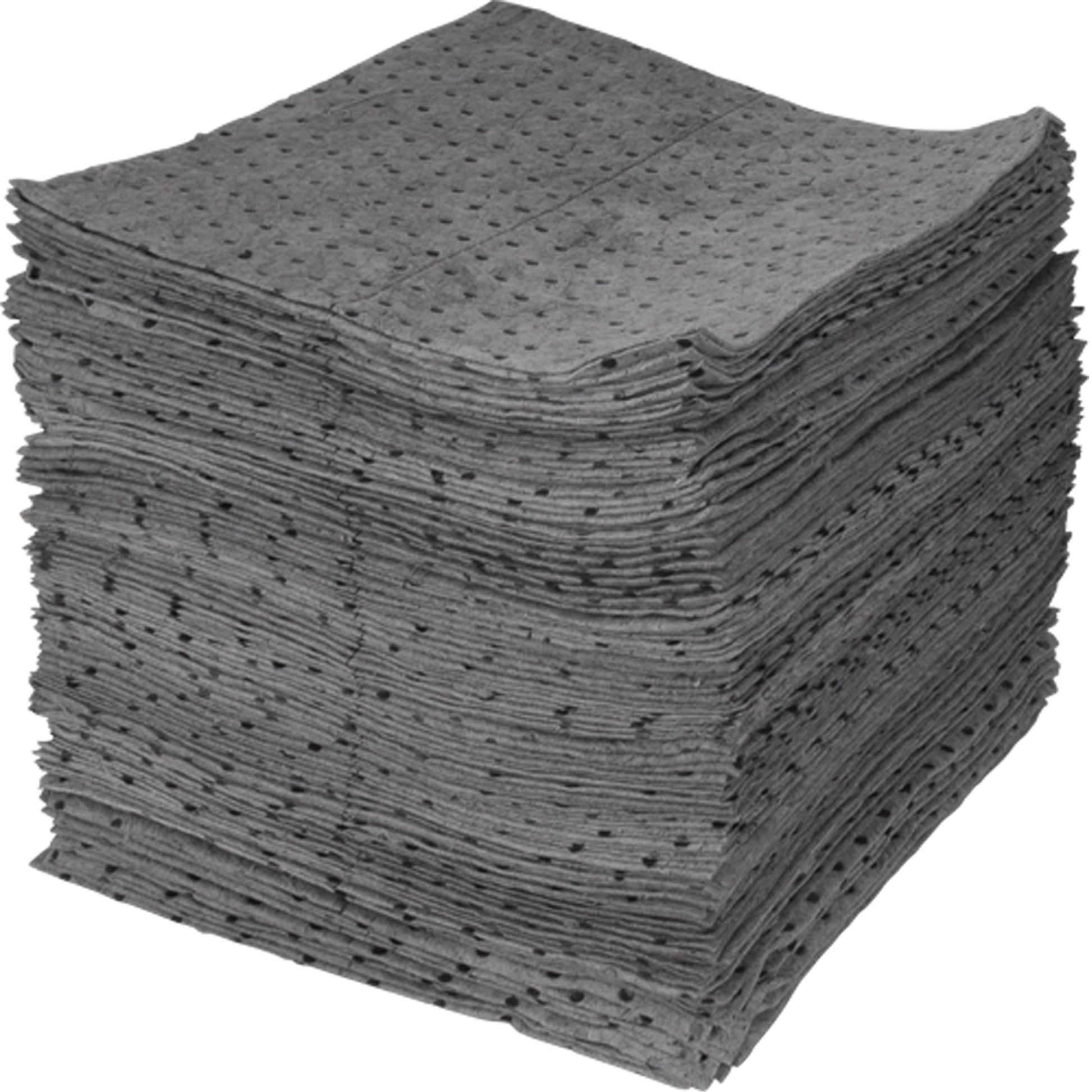 Zenith Safety Products Bonded Sorbent Pads, Universal, 15" x 17", 30 gal. Absorbancy