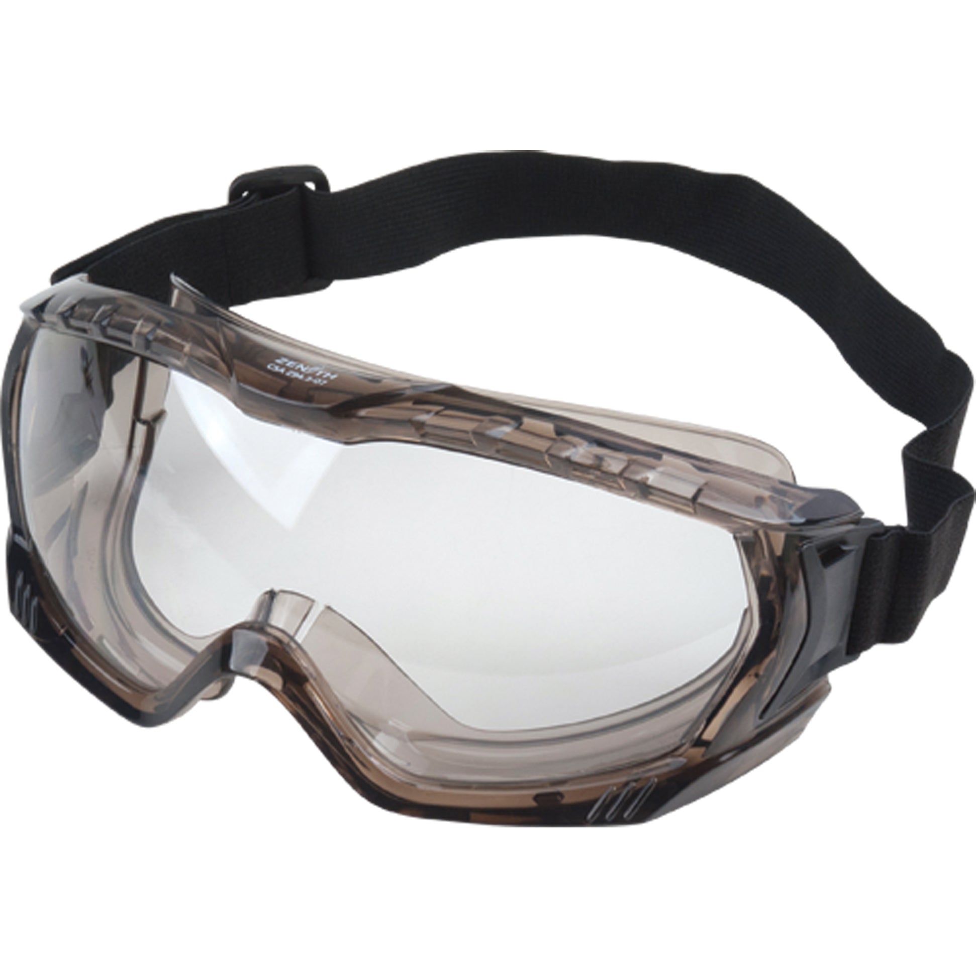 Zenith Safety Products Z1100 Series Safety Goggles, Clear Lens, Anti-Fog, Indirect Vent