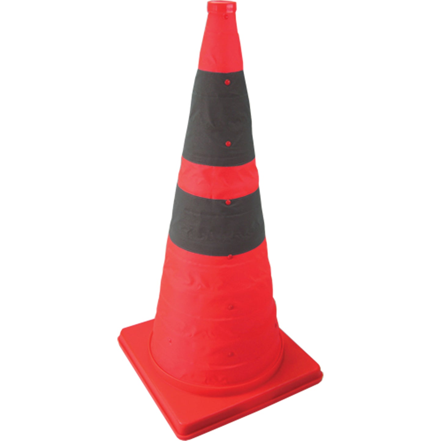 Accuform Signs Collapsible Lighted Cone, 28" H, Orange