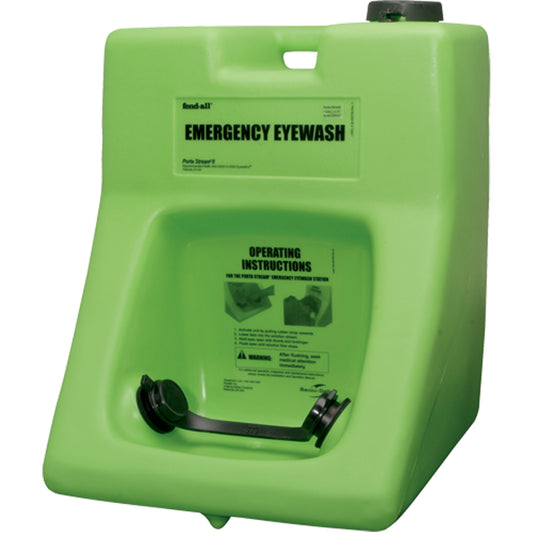 Honeywell Fendall Porta Stream® II Eyewash Station, Pressurized, 16 gal. Capacity, Meets ANSI Z358.1