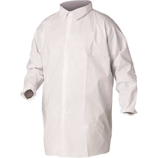 Ansell KleenGuard™ A20 Lab Coats, SMS, White, X-Large