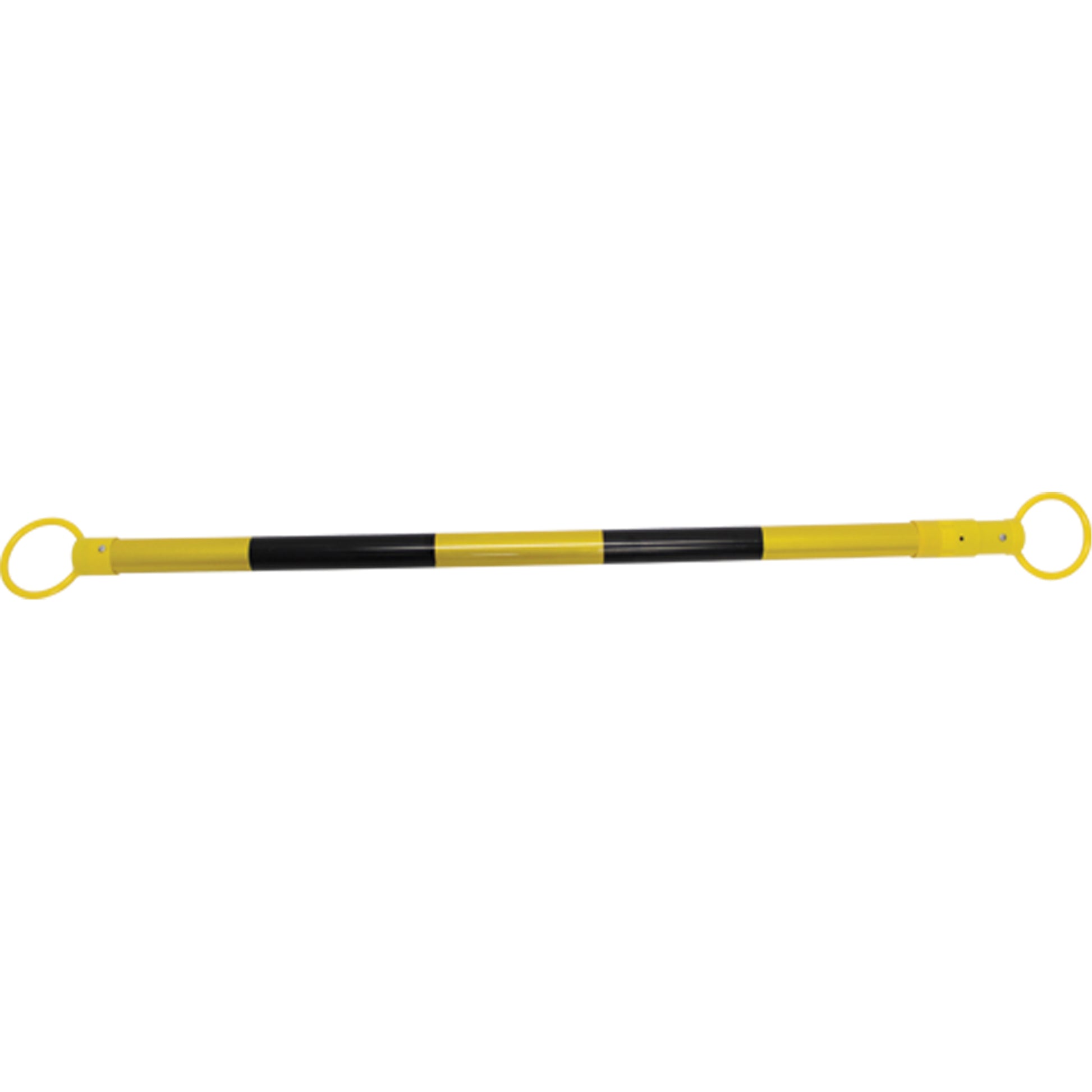 Accuform Signs Barrier Cone Bar, 6' 6" Extended Length, Black