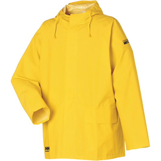 Helly Hansen Mandal Rainwear Jacket, Polyester, X-Large, Yellow