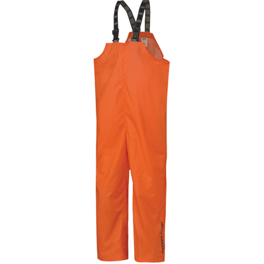 Helly Hansen Mandal Rain Bib Pants, X-Large, PVC, Orange