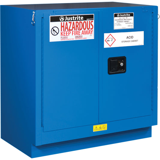 Sure-Grip® Ex Hazardous Material Undercounter Safety Cabinets, 22 gal., 35" x 35" x 22"