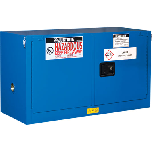 ChemCor® Lined Hazardous Material Piggyback Safety Cabinets, 17 gal., 43" x 24" x 18"