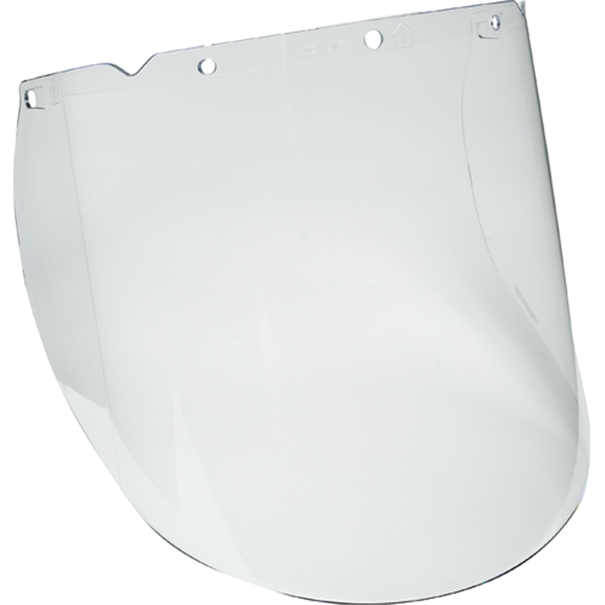 MSA V-Gard® Visor for Chemical and Splash Applications, Propionate, Clear Tint