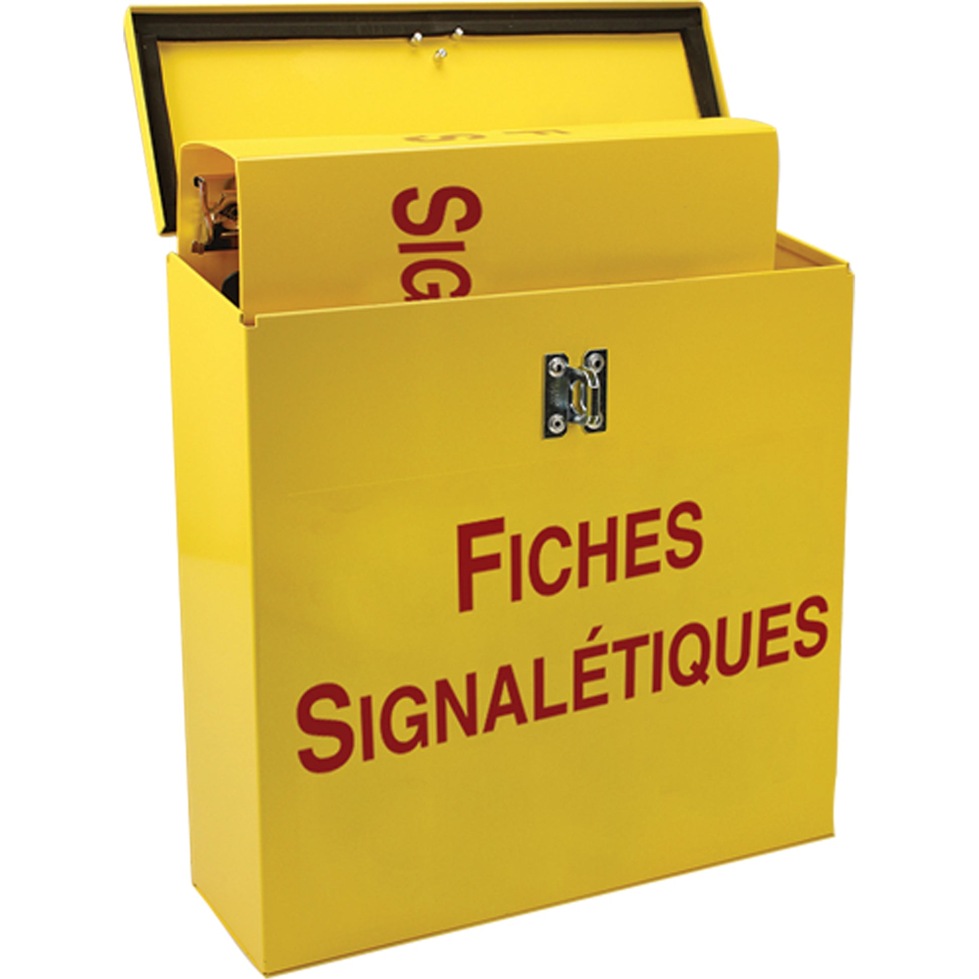 Accuform Signs Safety Documents Job-Site Box, French, Binders Included