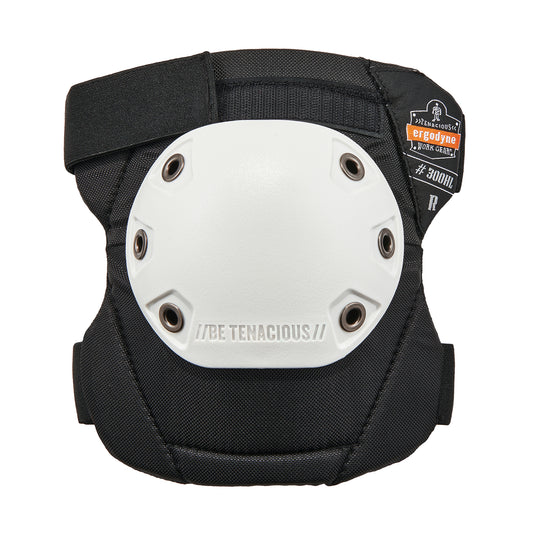Ergodyne Proflex® 300HL Rounded Cap Knee Pads, Hook and Loop Style, Plastic Caps, Foam Pads