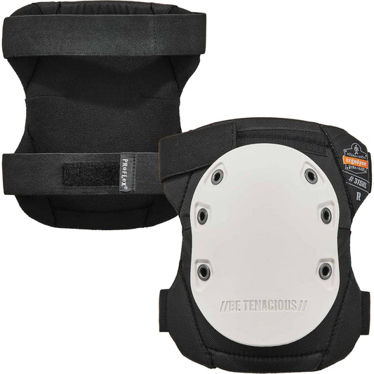 Ergodyne ProFlex 315HL Abrasion-Resistant Knee Pads, Hook and Loop Style, Plastic Caps, Foam Pads