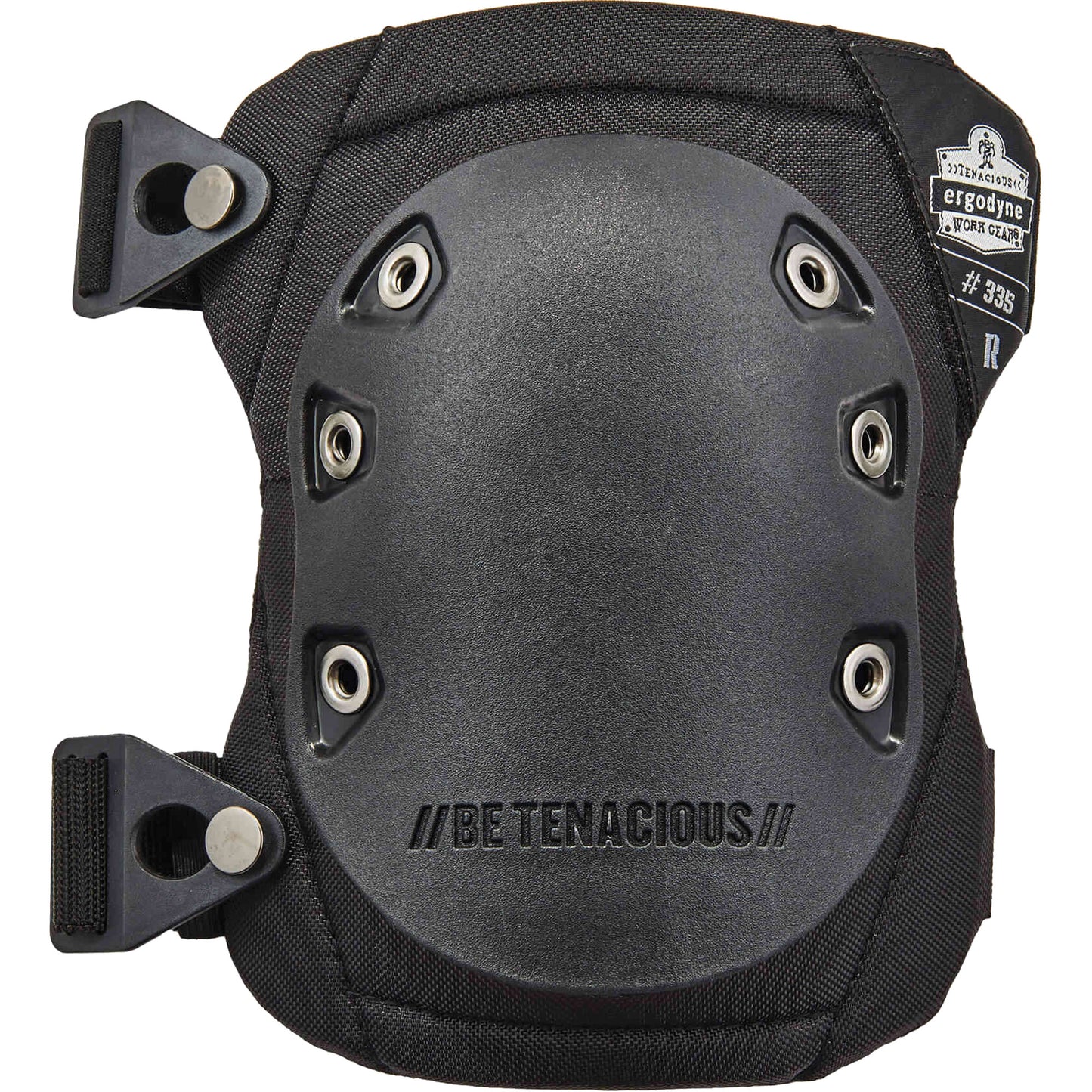 Ergodyne Proflex® 335 Slip Resistant Cap Knee Pad, Buckle Style, Rubber Caps, Foam Pads