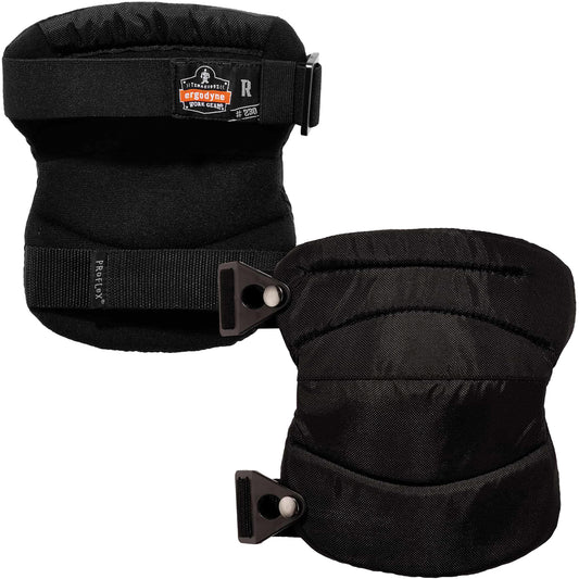 Ergodyne Proflex® 230 Wide Soft Cap Knee Pad, Buckle Style, Foam Caps, Foam Pads