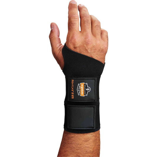 Ergodyne ProFlex 675  Double Strap Wrist Support, Neoprene, Medium