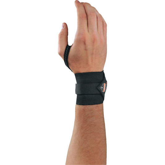 Ergodyne Proflex® 420 Wrist Wrap with Thumb Loop, Elastic, Large/X-Large