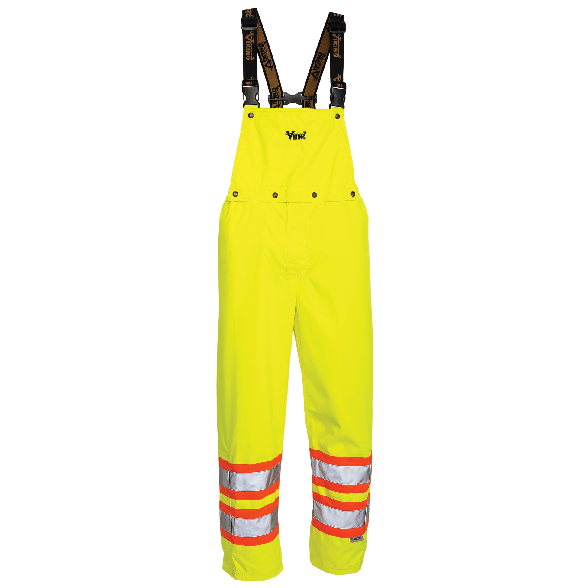 Viking Professional Professional® Journeyman® 300D Pants, Polyester, X-Large, High Visibility Lime-Yellow