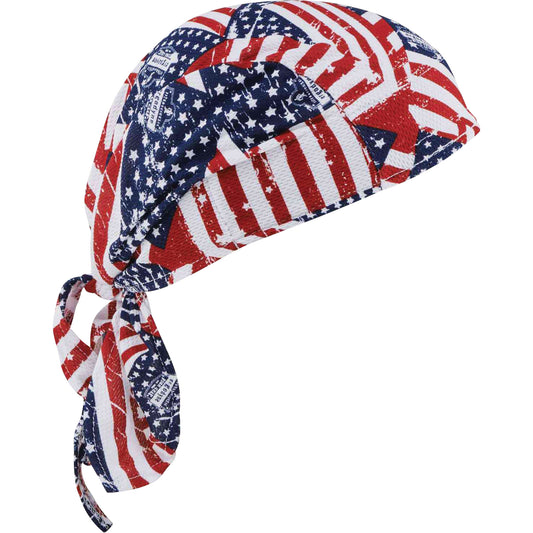 Ergodyne Chill-Its 6615 Cooling Dew Rags, Multi-Colour