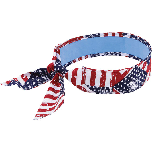 Ergodyne Chill-Its 6700CT Cooling Bandanas, Multi-Colour