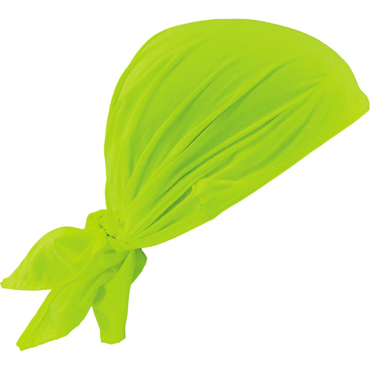 Ergodyne Chill-Its® 6710 Cooling Triangle Hat, High Visibility Lime-Yellow