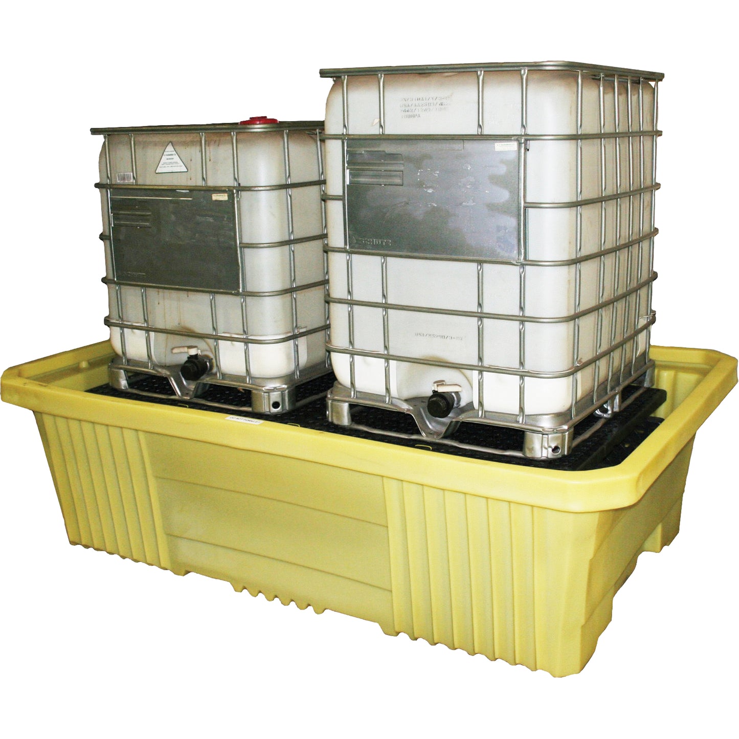 Enpac Double IBC 4000i Without Drain, 750 US gal. Spill Capacity, 113" x 71" x 32"
