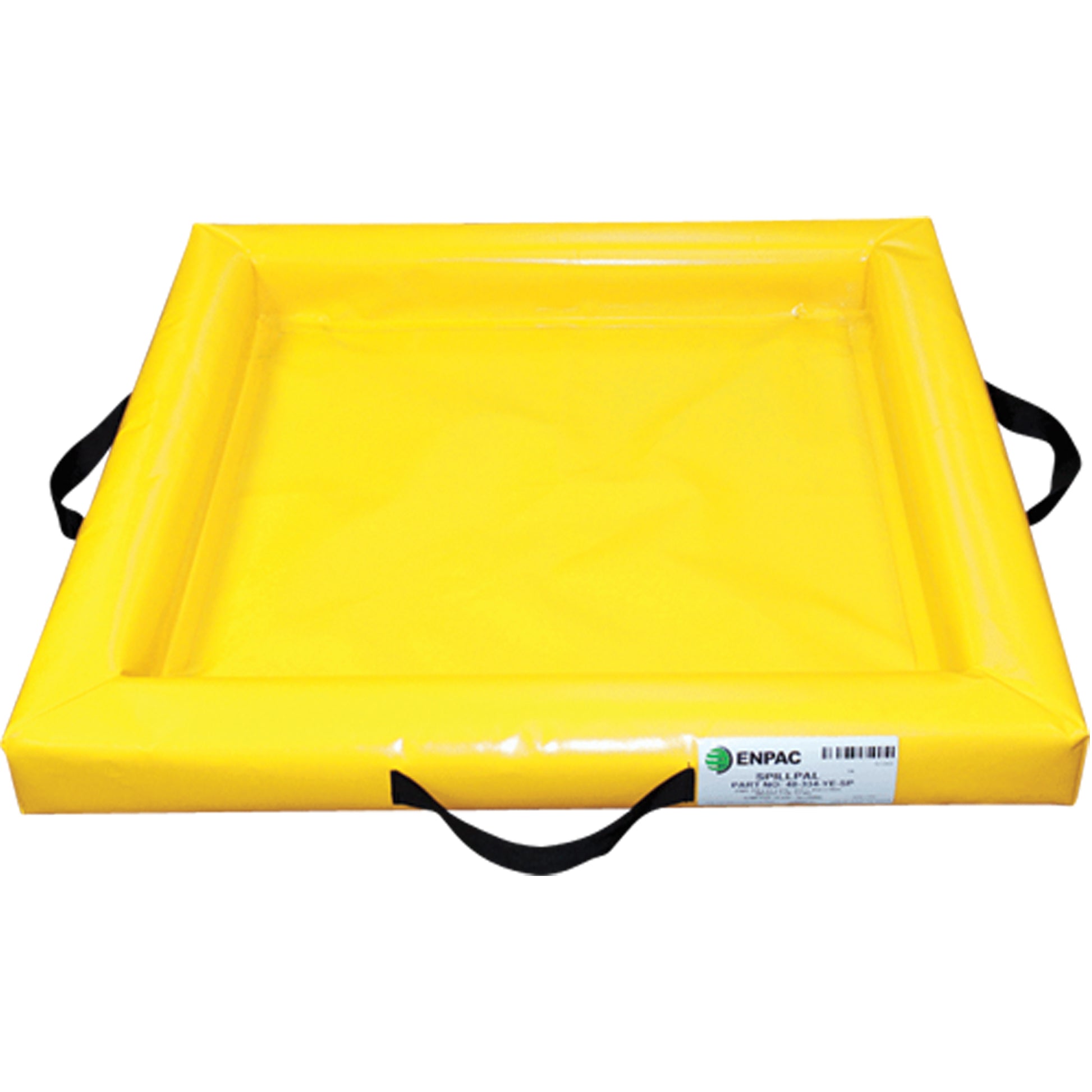 Enpac Duck Ponds Mini-Berm Containment, 40 US gal. Capacity, 4' W x 4' L x 4" H, Foam Wall
