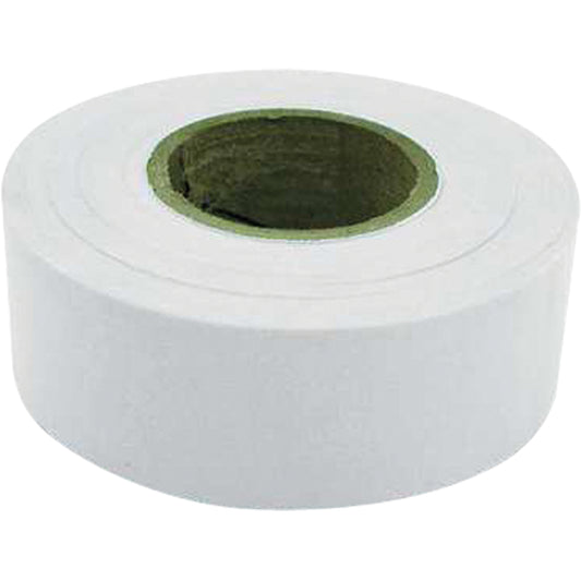 C.H. Hanson Flagging Tape, 1.2" W x 300' L, White
