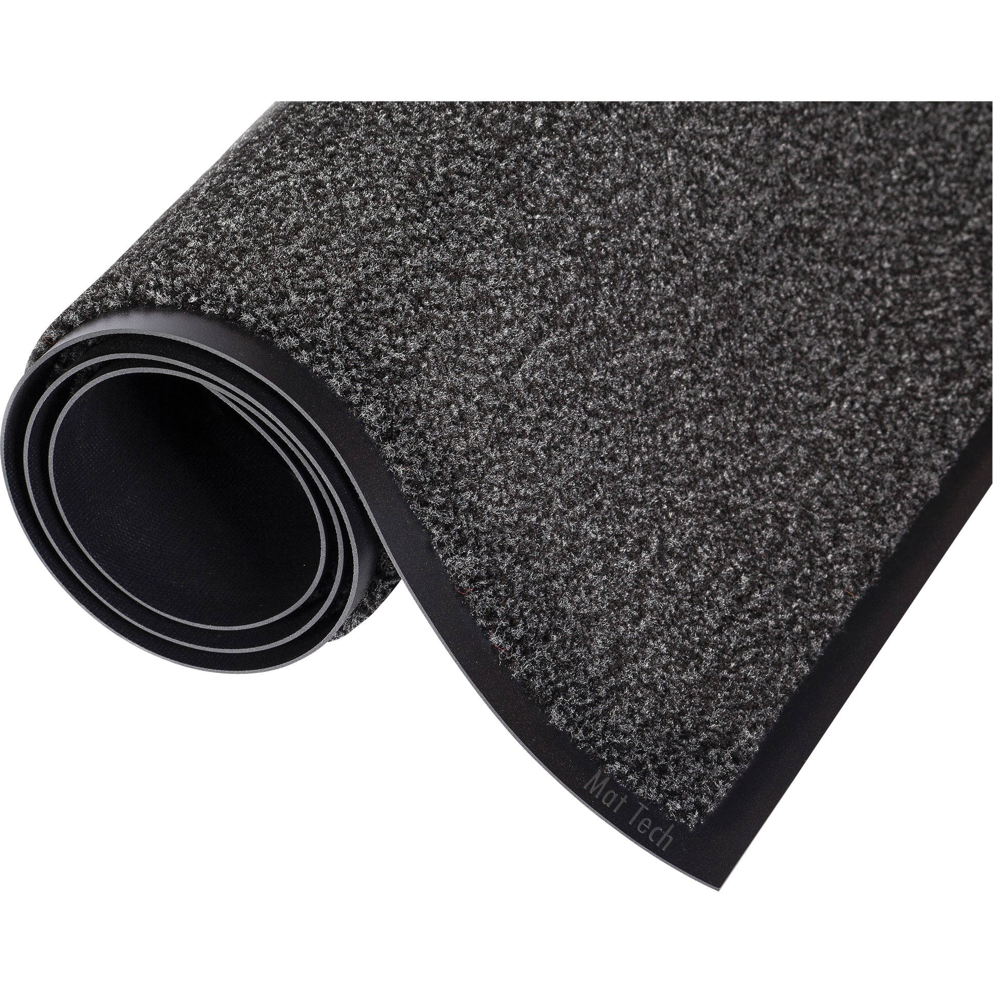 Mat Tech Dust-Star™ Mat, Wiper, 6' x 21' x 1/2", Charcoal