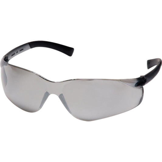 Pyramex Ztek® Safety Glasses, Silver/Mirror Lens, Anti-Scratch, ANSI Z87+/Meets/Exceeds CSA Z94.3