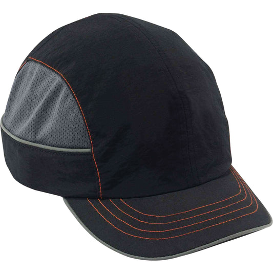 Ergodyne Skullerz® 8950 Short Brim Bump Cap, Black