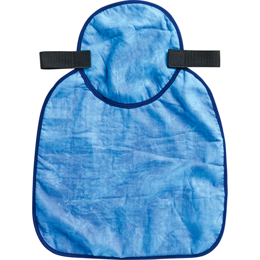 Ergodyne Chill-Its® 6717CT Cooling Hardhat Pad & Neck Shade, Blue