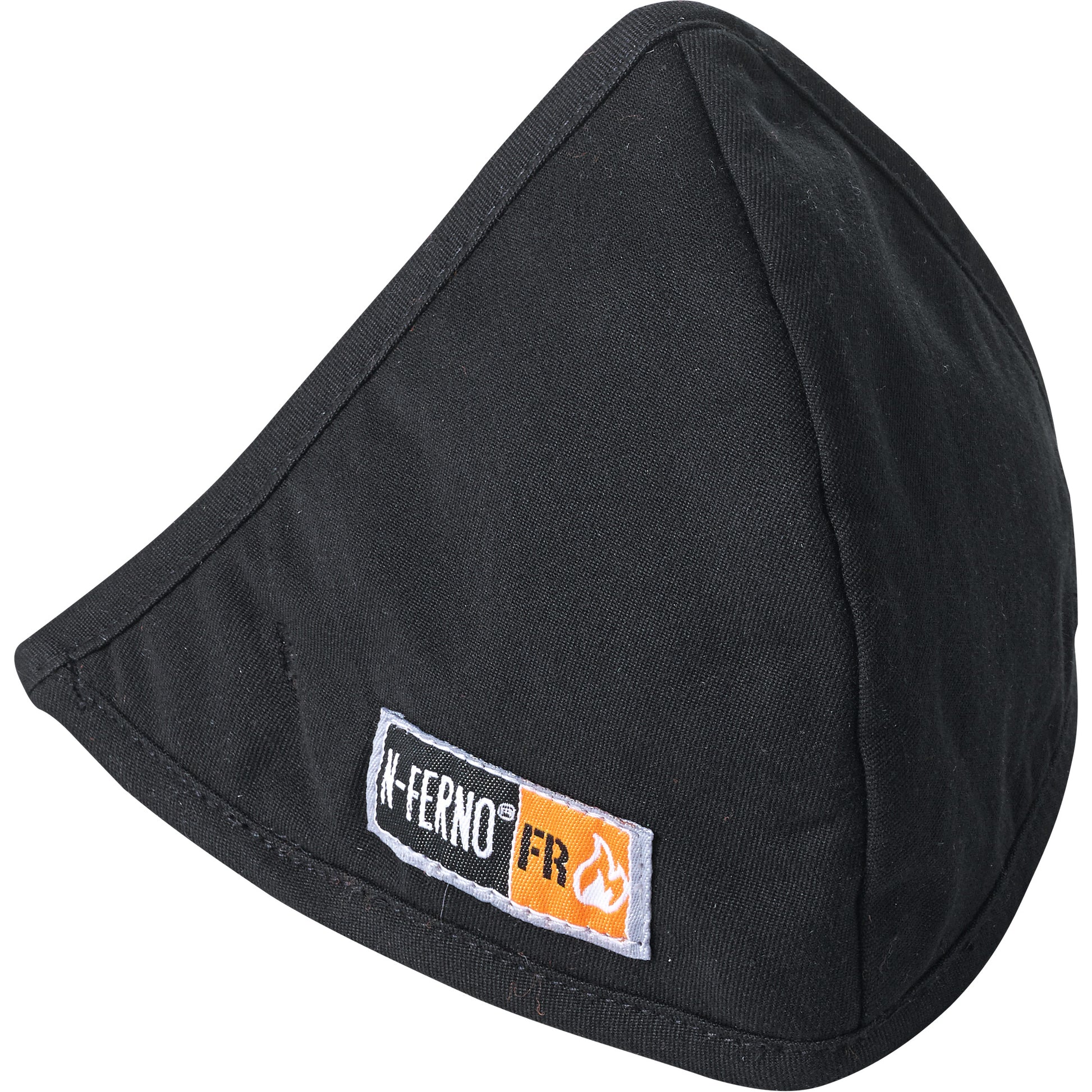 Ergodyne N-Ferno 6872 Two-Layer FR Winter Liner Mouthpiece, Black, Cotton/Fleece/Modacrylic