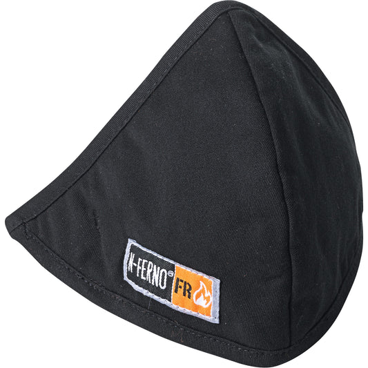 Ergodyne N-Ferno 6872 Two-Layer FR Winter Liner Mouthpiece, Black, Cotton/Fleece/Modacrylic
