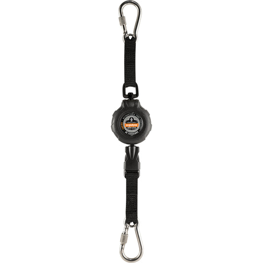 Ergodyne Squids® 3000 Tool Lanyard, Retractable, Dual Carabiner