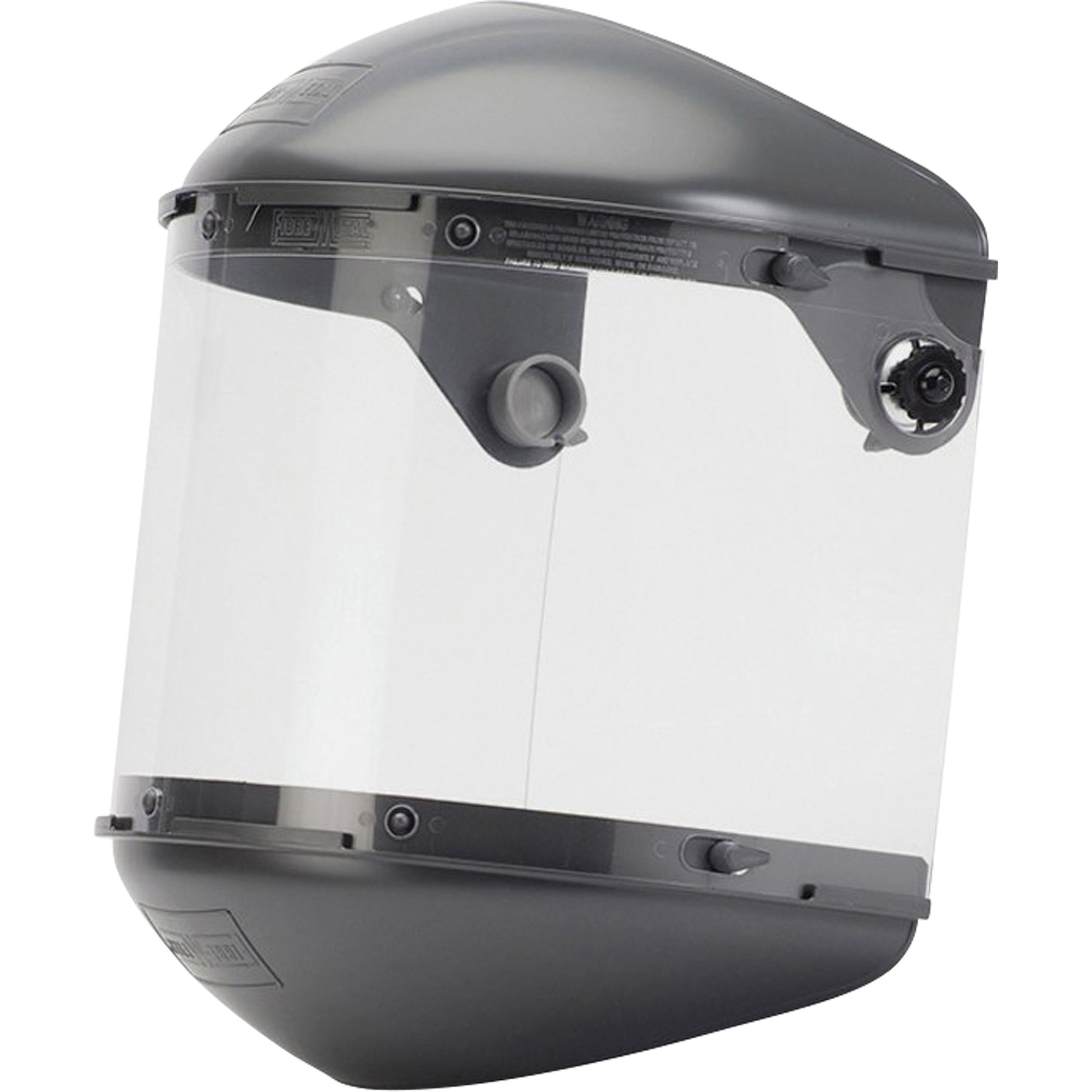 Honeywell Fibre-Metal Dual 4" Crown High Performance Face Shield System, Propionate, Ratchet Suspension