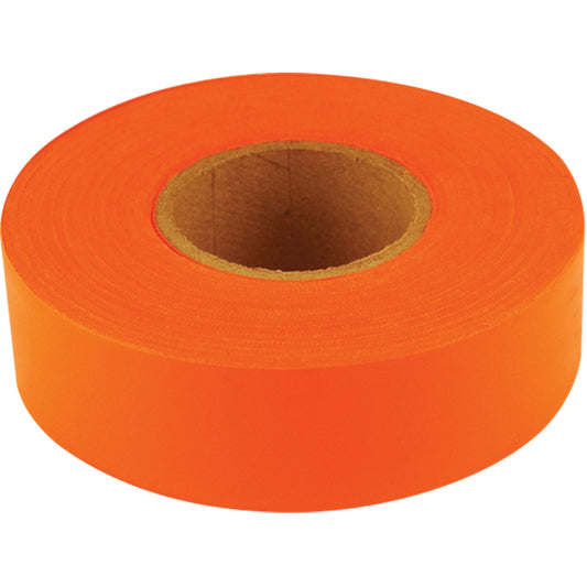 C.H. Hanson Sub-Zero Flagging Tape, 1.2" W x 150' L, Fluorescent Orange