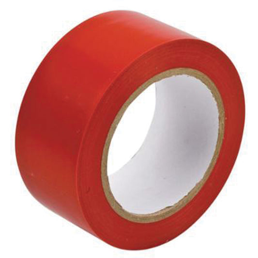 Brady Floor Marking Tape, 2" x 108', Vinyl, Red