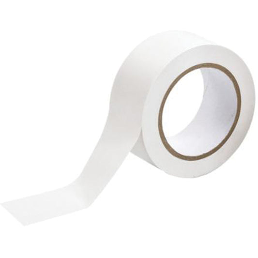 Brady Floor Marking Tape, 2" x 108', Vinyl, White