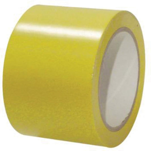 Brady Floor Marking Tape, 3" x 108', Vinyl, Yellow