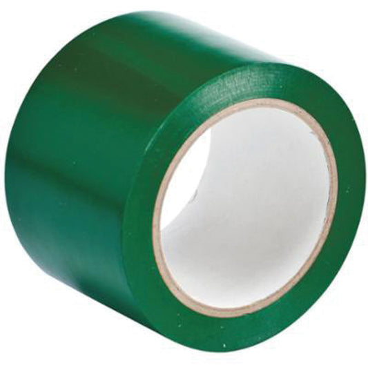 Brady Floor Marking Tape, 3" x 108', Vinyl, Green