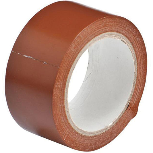 Brady Floor Marking Tape, 2" x 108', Vinyl, Brown
