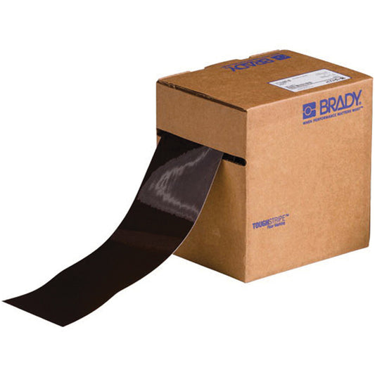 Brady ToughStripe® Floor Marking Tape, 3" x 100', Polyester, Brown