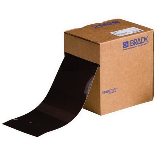 Brady ToughStripe® Floor Marking Tape, 4" x 100', Polyester, Brown
