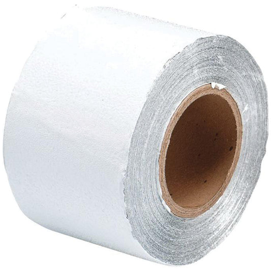 Brady Temporary Pavement Marking Tape, 4" x 150', Vinyl, White