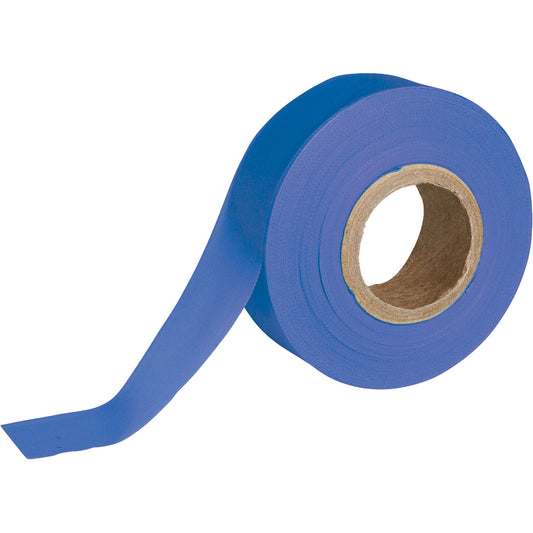 Brady Flagging Tape, 1.188" W x 150' L, Blue