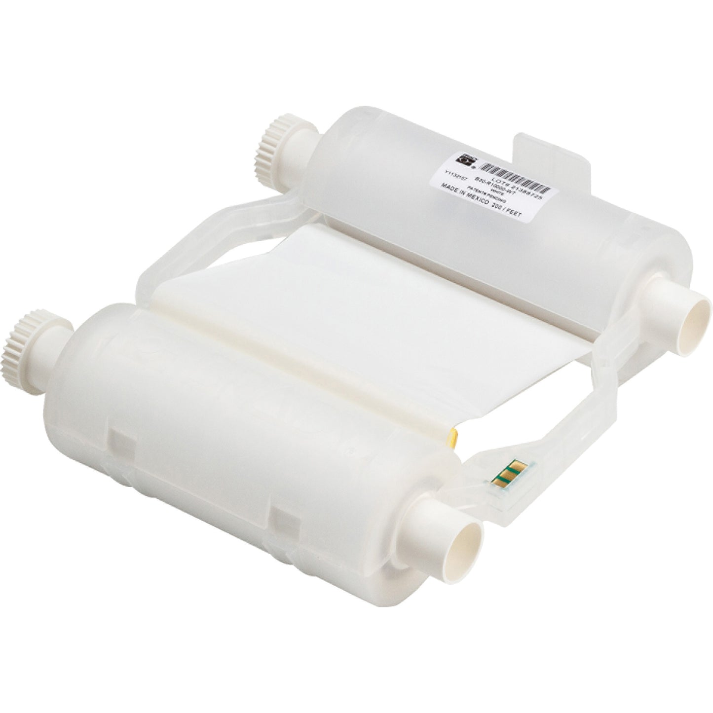 Brady Series R10000 Printer Ribbon, 4.33" x 200', White