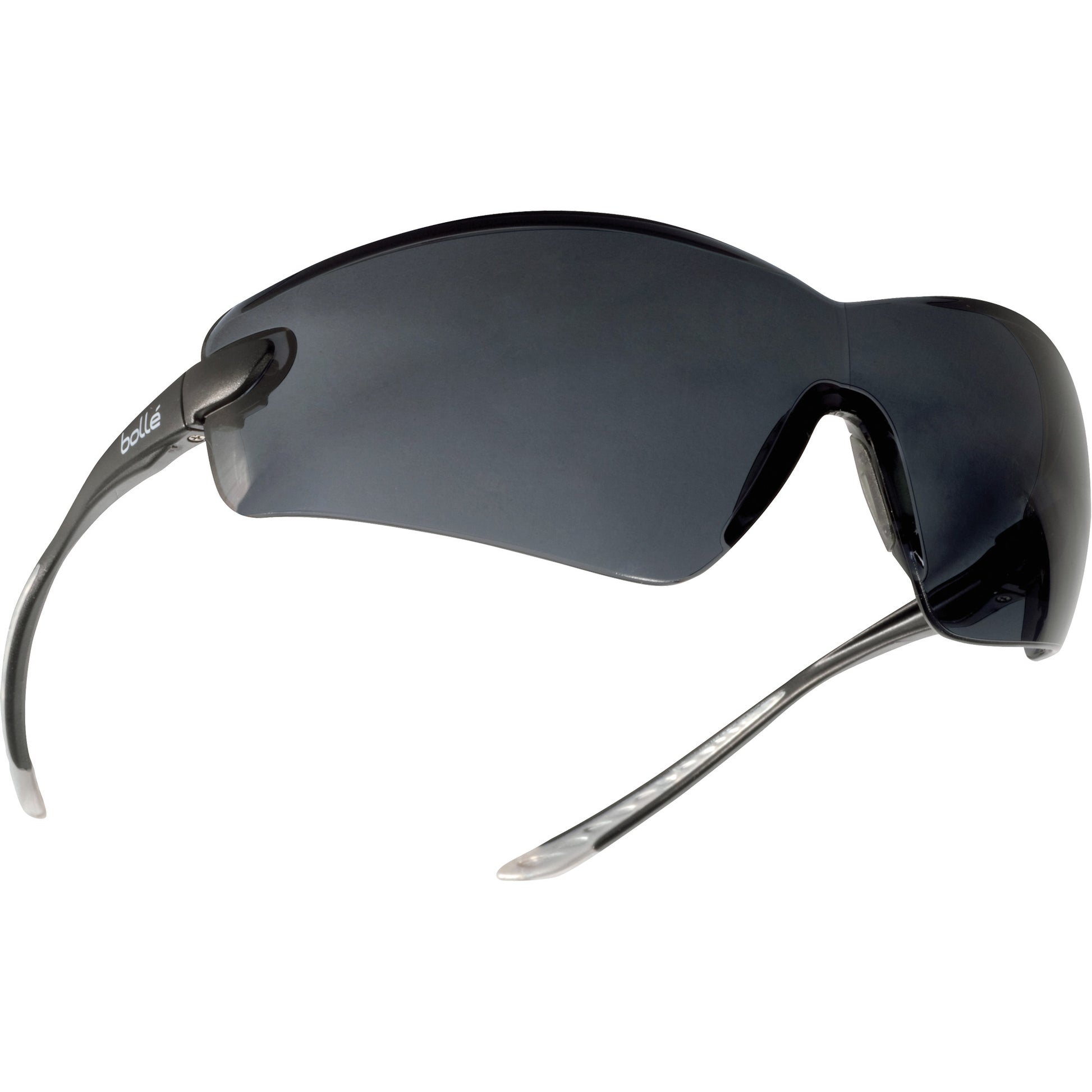 Bollé Safety Cobra Safety Glasses, Grey/Smoke Lens, Anti-Fog/Anti-Scratch, Meets/Exceeds CSA Z94.3
