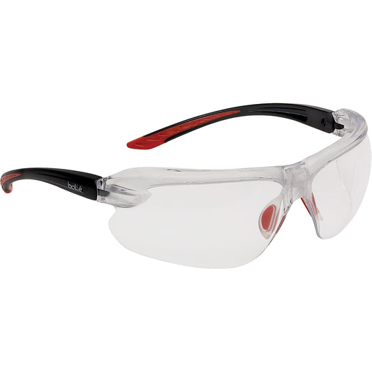 Bollé Safety IRI-s Safety Glasses, Clear Lens, Anti-Fog/Anti-Scratch, Meets/Exceeds CSA Z94.3