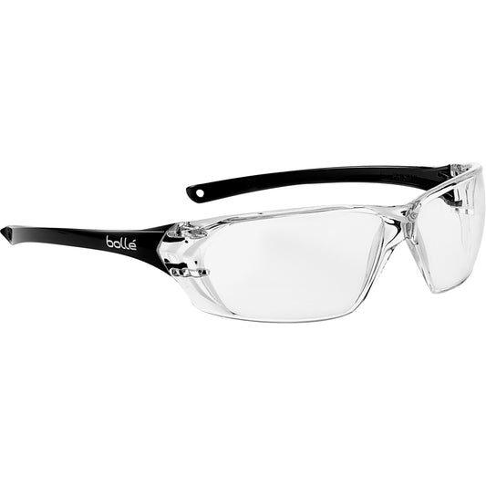 Bollé Safety Prism Safety Glasses, Clear Lens, Anti-Fog/Anti-Scratch, Meets/Exceeds CSA Z94.3