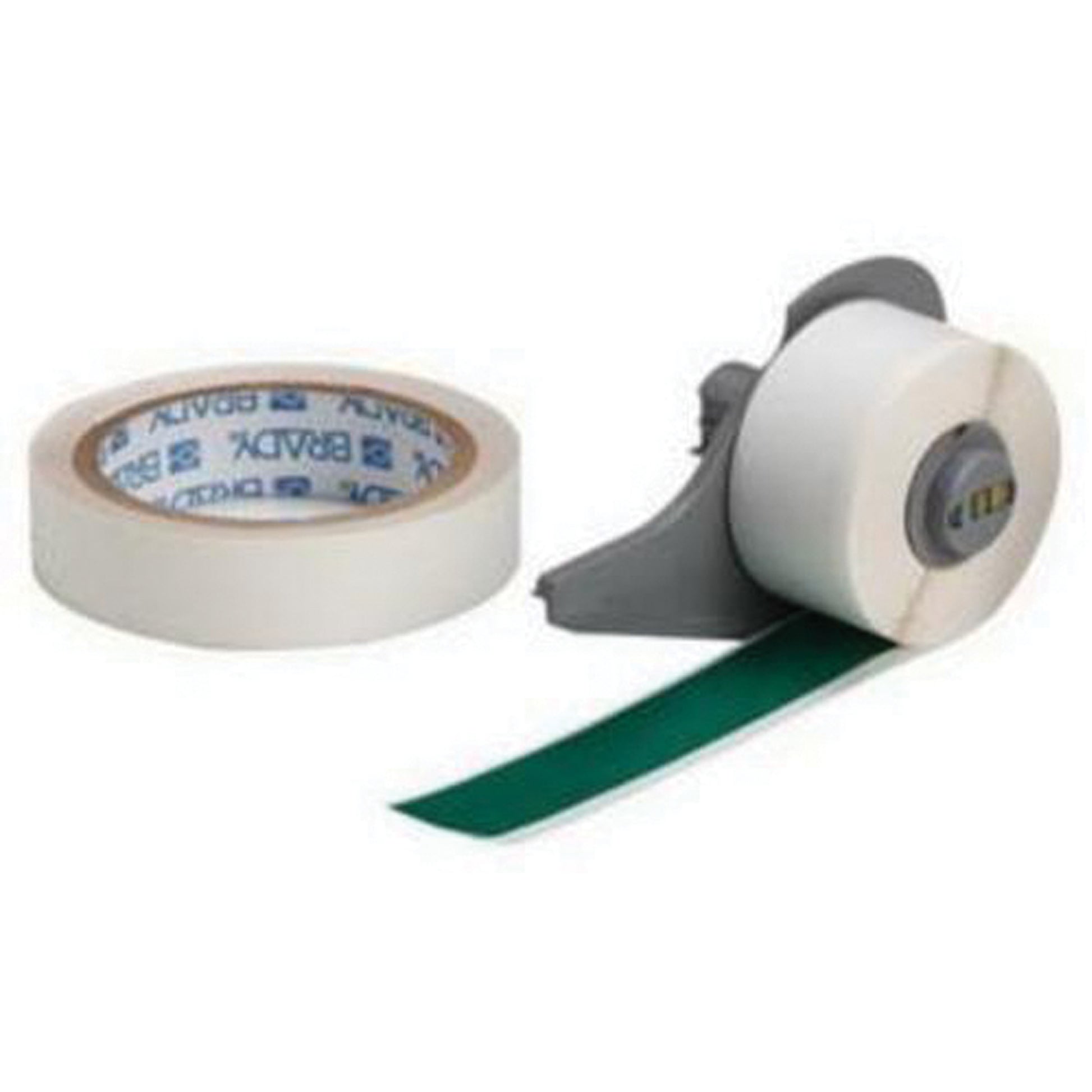 Brady Floor Marking Printer Tape, Polyester, Green, 1" Width